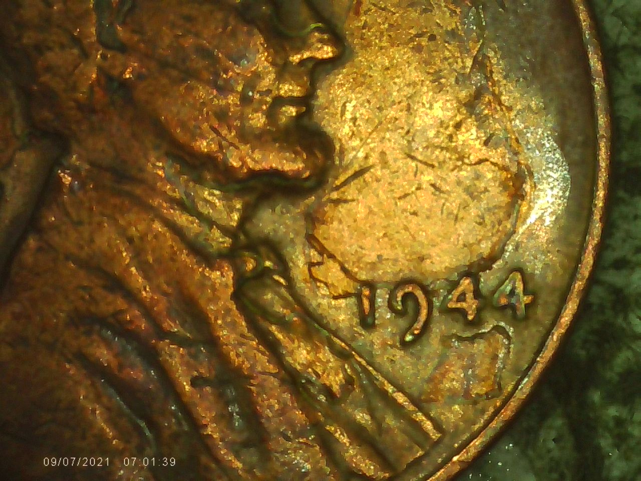 1944-Lincoln-Cent-What-Are-These-Raised-Areas-On-The-Front-Caused-By