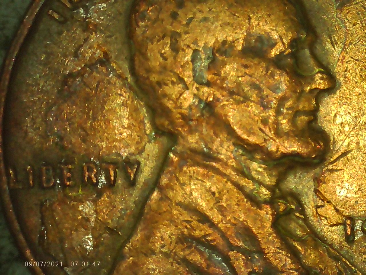 1944-Lincoln-Cent-What-Are-These-Raised-Areas-On-The-Front-Caused-By