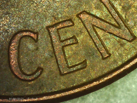 1964-Lincoln-Cent-MD-With-Some-Tripling-On-Reverse