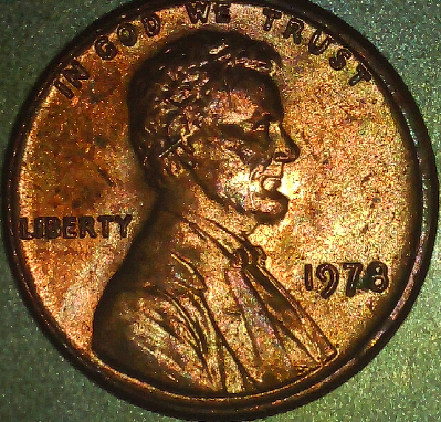 1978-P-LMC-Is-The-Raised-Area-On-Lincolns-Ear-Result-Of-A-Hit