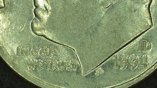 1994-D-Dime-Possible-Doubling-Inside-Of-Ear-And-Something-On-Neck