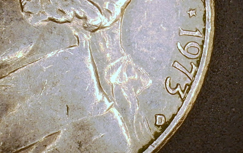 1973-D-Nickel,-Misplaced-Mintmark