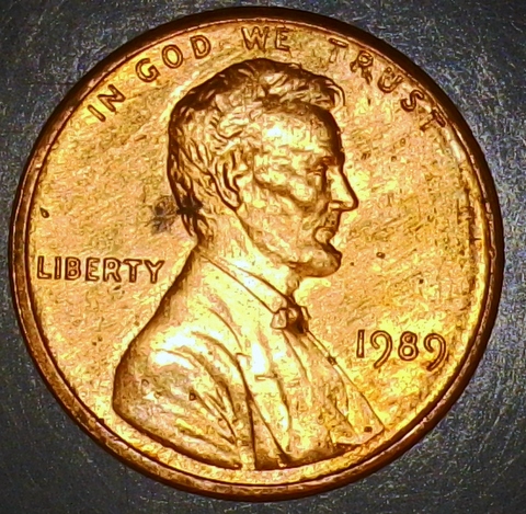 1989-LMC-Penny-/-Die-Clash-With-Heavy-Polishing-Scratches