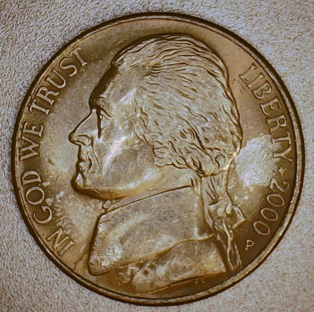 Nice-Die-Clash-/-2000-P-Jefferson-Nickel