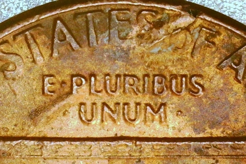 1984-LMC-Penny-/-Rim-To-Rim,-PMD,-Bad-Planchet,-?
