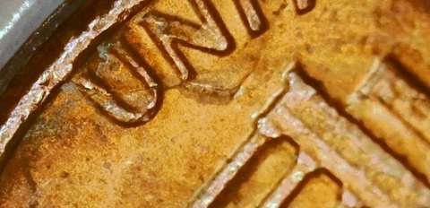 1984-LMC-Penny-/-Rim-To-Rim,-PMD,-Bad-Planchet,-?