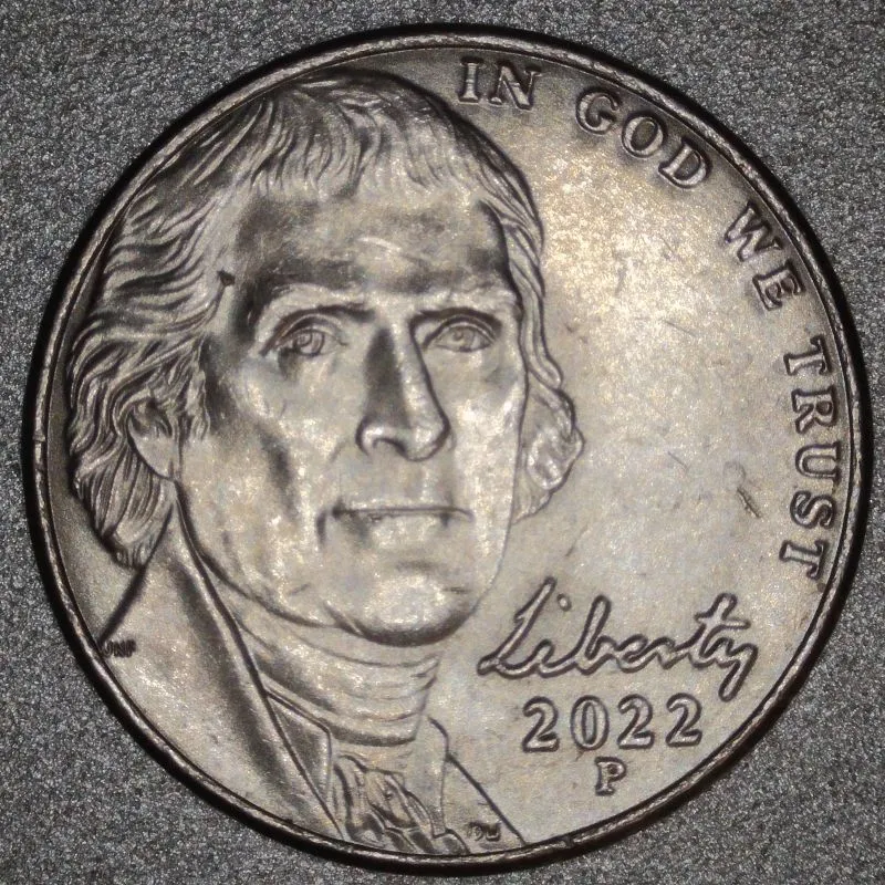 2022-P-Jefferson-Nickel-/-WDDR-009-?