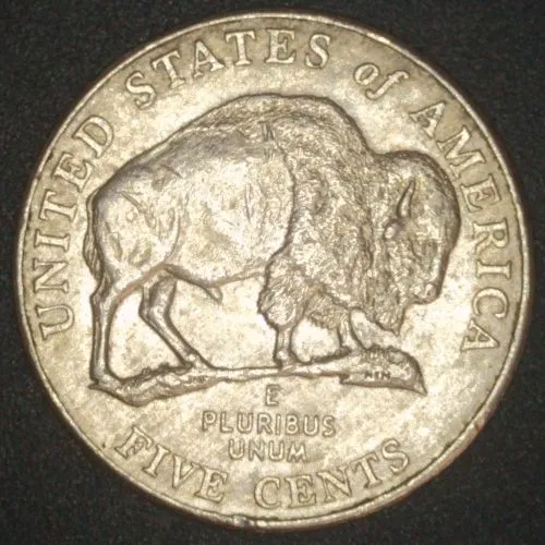 2005-P-Jefferson-Nickel-/-Peeing-Buffalo-/-Die-Trail
