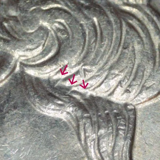 1996-P-Washington-Quarter-/-Die-Clash