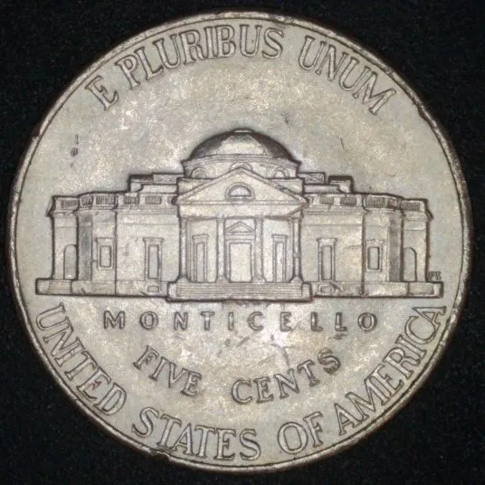 2007-P-Jefferson-Nickel-Trifecta-/-Die-Clash,-Struck-Through-Grease,-Ffd
