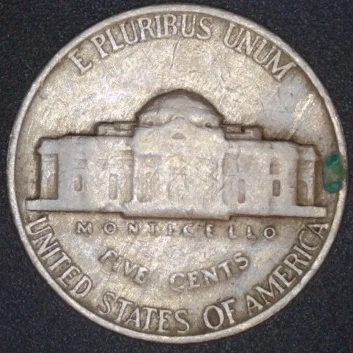 1941-P-Jefferson-Nickel-/-Phantom-Of-The-Opera-/-Lamination-Error