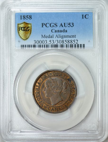 Grade-An-1858-Cent