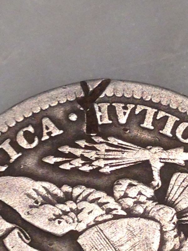 Help!!-1901-Barber-Quarter-With-Very-Bizarre-Markings.
