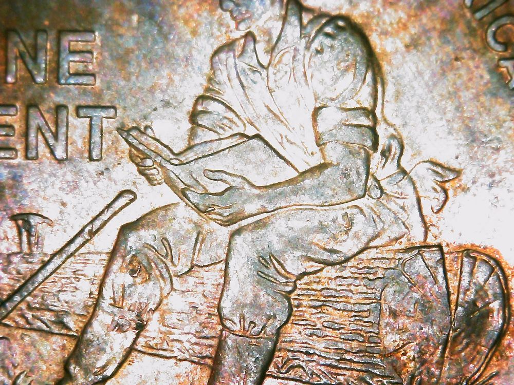 2009-D-Formative-Years-Lincoln-Cent---Die-Chip-On-Fingers?-Or-Just-PMD?