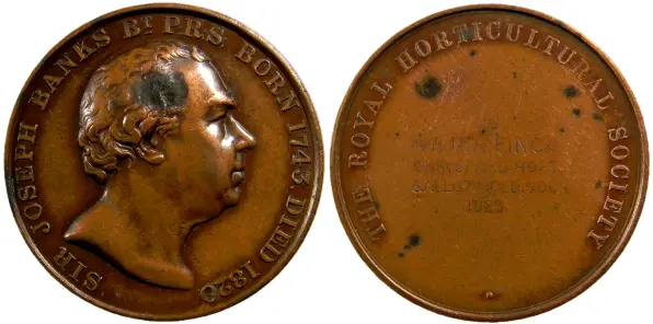 1923-Royal-Horticultural-Society-Sir-Joseph-Banks-
