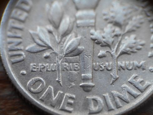 1989-P-Dime-With-Extra-Torch-On-Reverse?