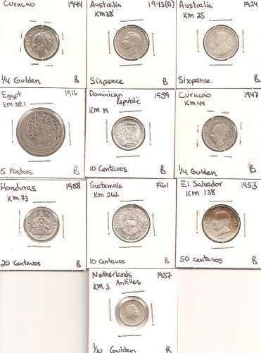 Lot-Of-World-Coins-From-An-Estate