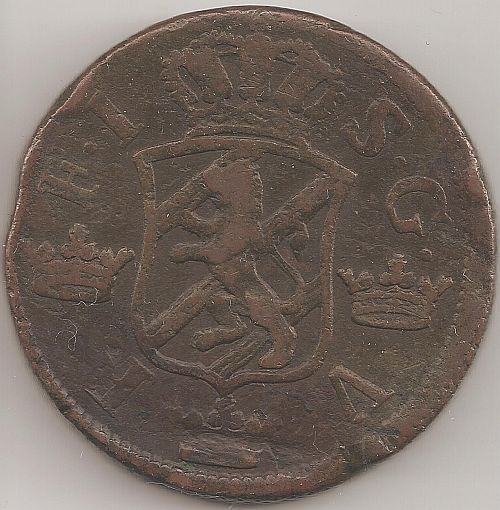 Sweden-1799-1/4-Skilling-Bank-Token