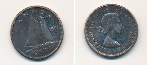 Toned-Canada-1960-PL-Set-Grade?