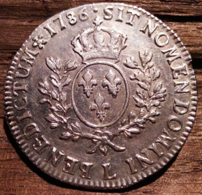 1786-Ecu----Bayonne-Mint---Please-Grade!