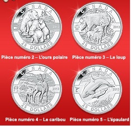 1-Oz-Fine-Silver-Coins---O-Canada-5-Coin-Subscription-2013