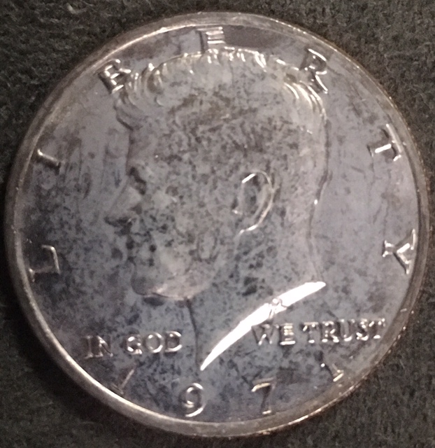 1971-Kennedy-Half---Is-This-Coin-An-Example-Of-Clash-Die-Or-Just-Scratches?