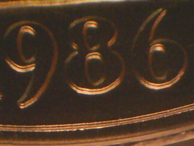 1986-P-Commemorative---Mechanical-Doubling-Or-DDO-On-Date