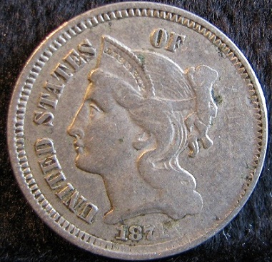 1871-3-Cent-Error