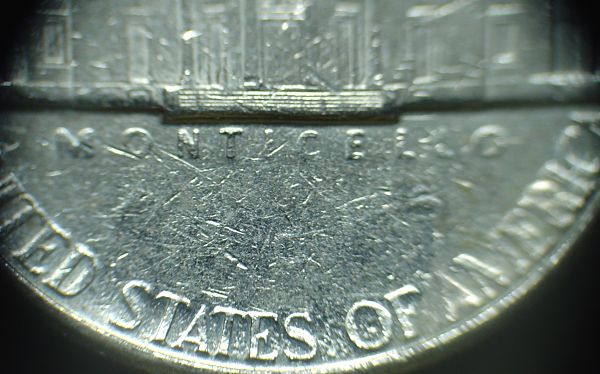 1996-P-Filled/Struck-Thru--Missing-Five-Cents