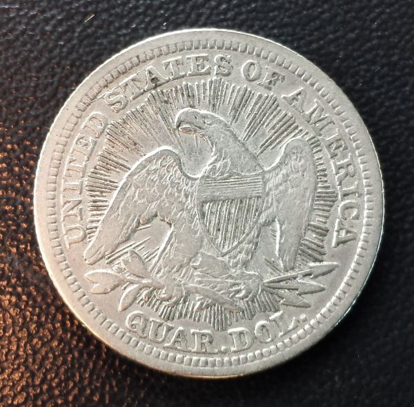 1853-Seated-Liberty-Quarter---Reverse-Die-Crack