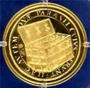 Identity-Of-This-Mint-/-Manufacturer-Id:-Münzkontor-Göde,-Germany-1996-14kt-Gold-Medal