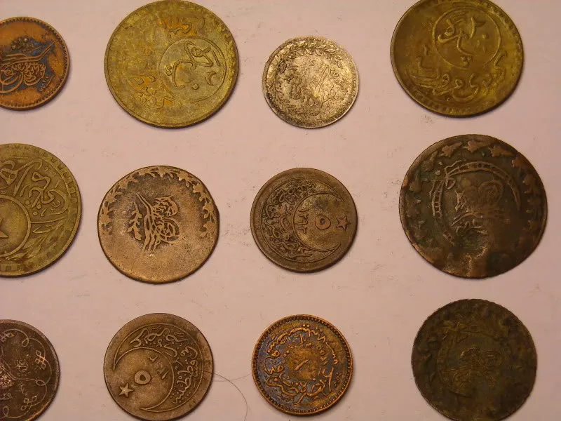 What-Country-Are-These-Coins-From?-Id:-Mostly-19th-20th-Century-Ottoman-Turkish-Plus-Nepal