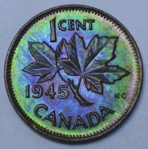 Toned-Canadian-Coins