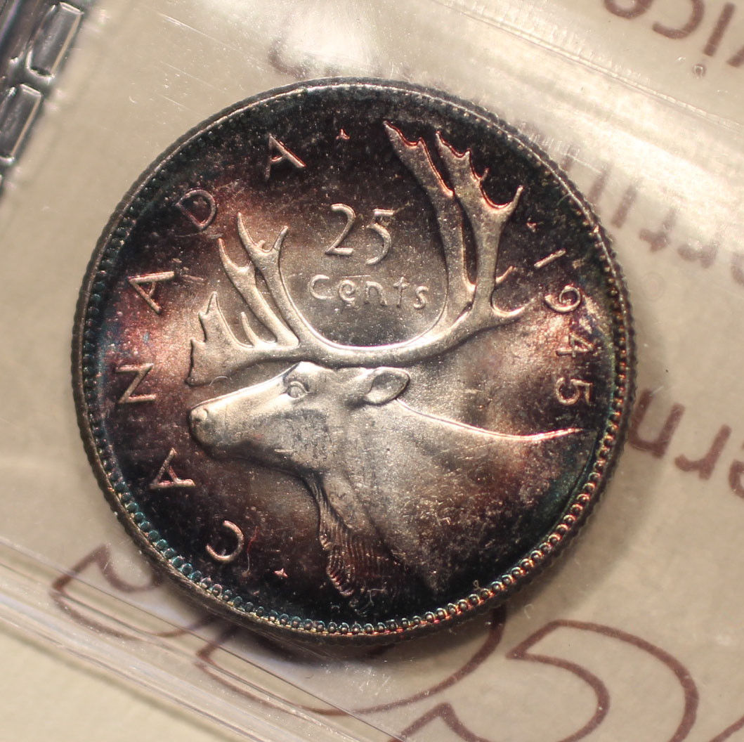 Toned-Canadian-Coins