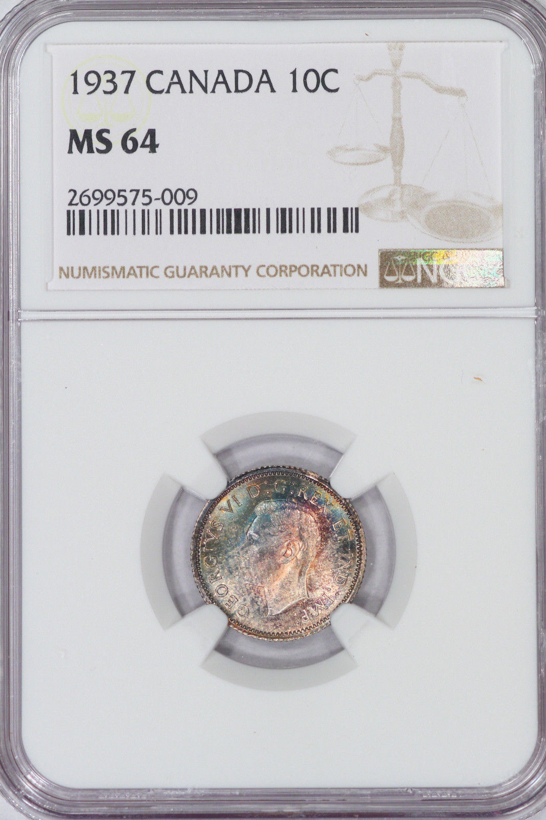 Toned-Canadian-Coins