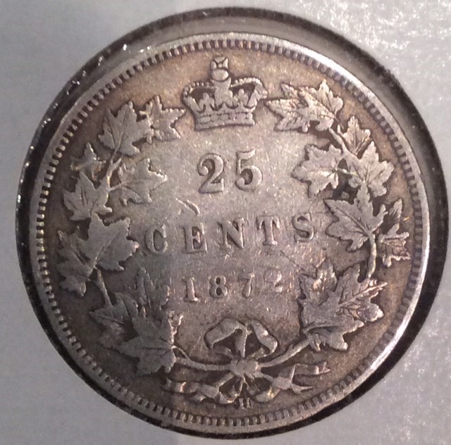 1872.-Quarter--Bars-In-Neck-S-Bow.-Reverse