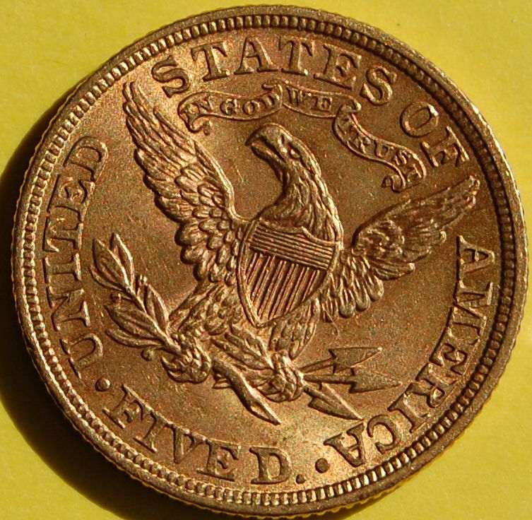 1899-$5-Gold