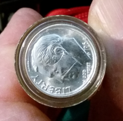 1964-Mint-Pointed-9-Dimes--File-Of-50
