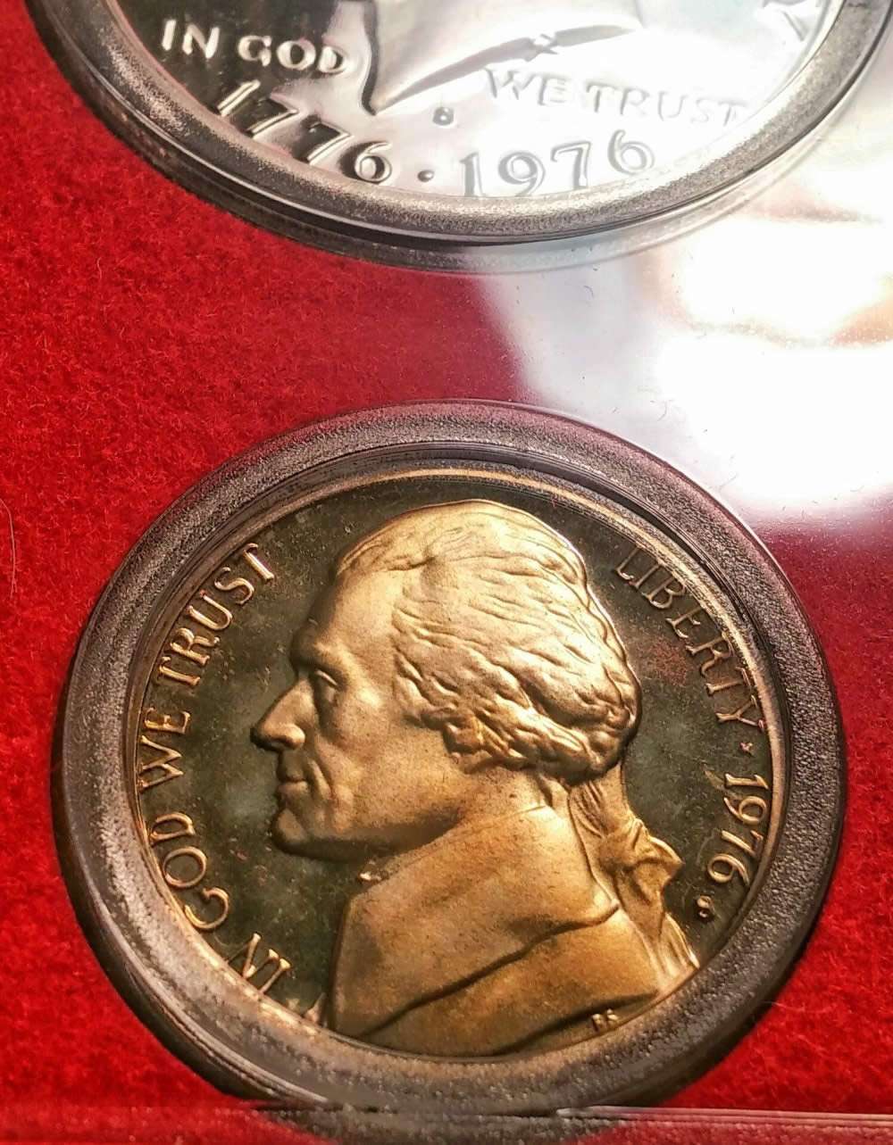 1976-S-Proof-Set-W/-Toned-Cent