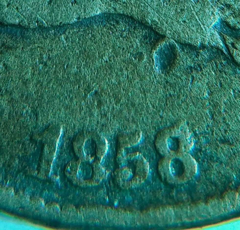 1858-Flying-Eagle-Cent-That's-Been-Around-The-Block...