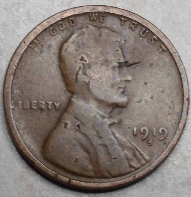 1919-?-Lincoln-Wheat-Penny