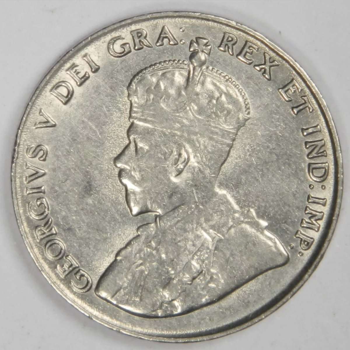 Type-Set-Addition:-1922-George-V-Nickel-5-Cents