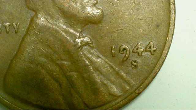 1944-S-Lincoln-Penny-Close-S-Near-The-Year-And-'U'-Lightly-Struck-In-Unum