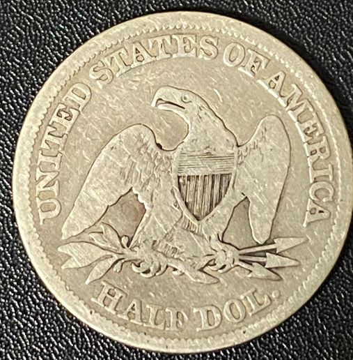 1849-1/2-Dollar-For-Grading