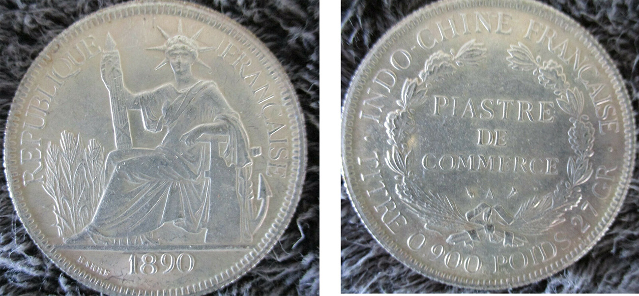 French-Indo-China-Piastre-1890-A---Real-Or-Fake-Coin?
