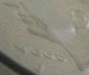 1996-Kennedy-Half-Doubled-From-Lips-To-Neck-Found-Roll-Searc