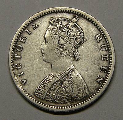 1874-And-1875-British-India-Half-Rupees-.-Please-Authenticat