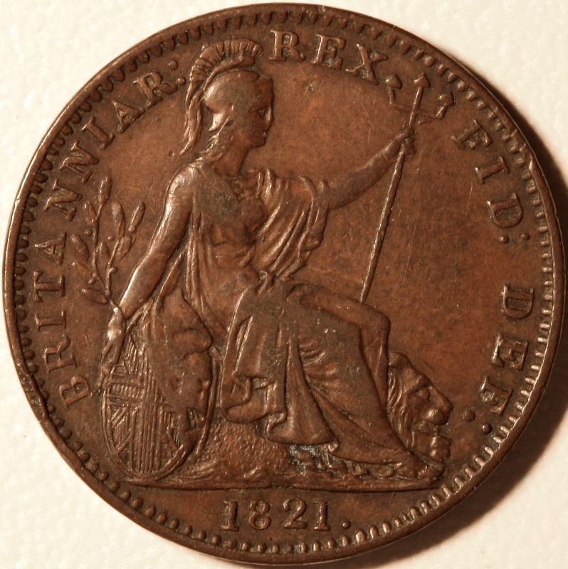 1821-Farthing