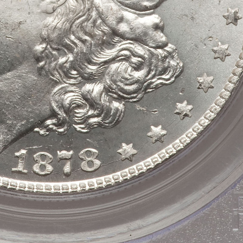 1878-P-Morgan-Dollar-VAM-85-New-Discovery!-New-B1-Reverse!