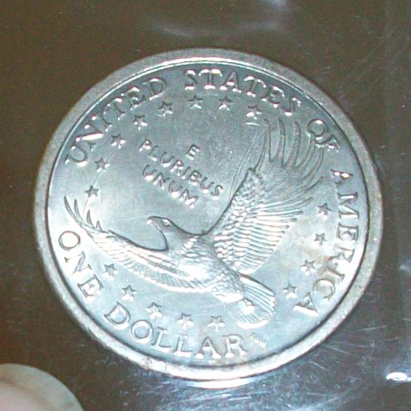 Possible-Major-Mint-Error-Coin?-|-Sac-Dollar-On-SBA-Blank?